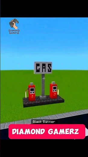 Fuel Up! 🚗⛽️ | Minecraft Gas Station Tutorial Short