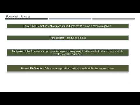 34 Powershell - Learn how to use CMDlets, variables, operators, Powershell ISE