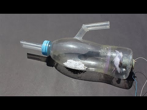 DIY Science Projects How to Make Vacuum Cleaner Using Plastic Bottle