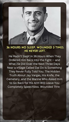 36 Hours No Sleep. Wounded 3 Times. He Never Left.