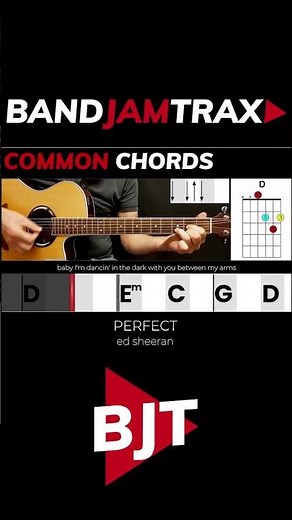Perfect | Full version bandjamtrax.com | #bandjamtrax #guitarlesson #songlyrics