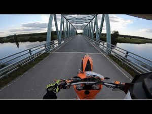 Ktm EXC 525 wheelies, cruising, 0-100 km/h etc | GoPro | 1440p60 | Pure Sound