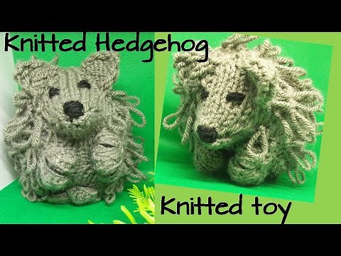 Knitted Toy [tutorial] Knitted Hedgehog}
