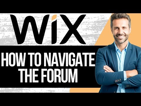 How to Navigate the Wix Forum