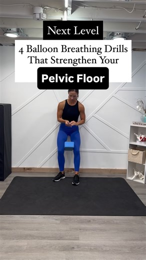 Last week on YouTube, I broke down the basics of balloon breathing and how to get started. So today—I’m sharing the 4 core exercises I use to take balloon breathing to the next level, especially for mom's healing prolapse and are ready for something more advanced. 👉🏼 Why balloon breathing? It increases pelvic floor strength, improves core control, and helps manage pressure—essential for prolapse healing. Here are my 4 go-to moves: 1️⃣ Bear Hover 2️⃣ Side Plank 3️⃣ Wall Deadbug 4️⃣ Wall Sit Blo
