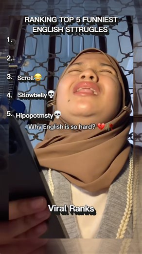 Ranking Top 5 Funniest English Struggles😂