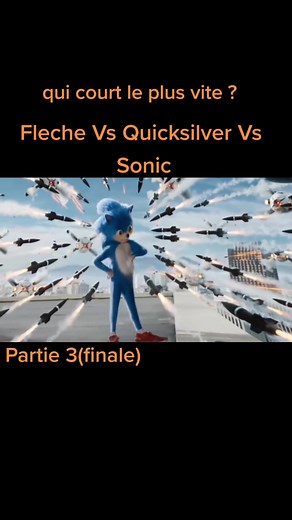 Fleche Vs Quicksilver Vs Sonic#foryou#fleche#quicksilver#sonic#