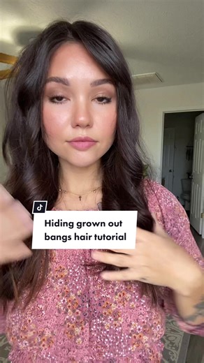 Hiding Growing Out Bangs: Easy Hairstyle Tutorial
