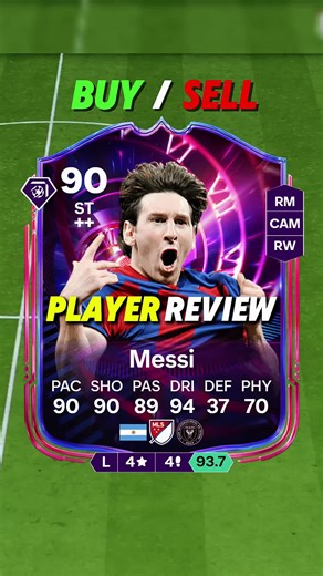 🇦🇷 90 MESSI Review in FC26 - THE GOAT IS BACK 🐐 #fc26 #eafc26 #timewarp #messi #review