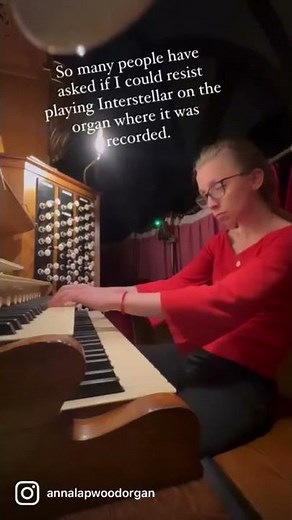 Interstellar on the organ where it was recorded! #shorts #organ #organist #interstellar #hanszimmer