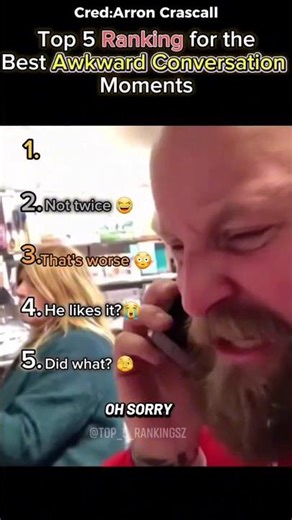 Ranking the best Awkward Conversation Moments