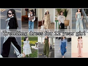 🥰✨ outfits for 12 year old girls / new trendy dresses for girls 2025 #girlsdresses