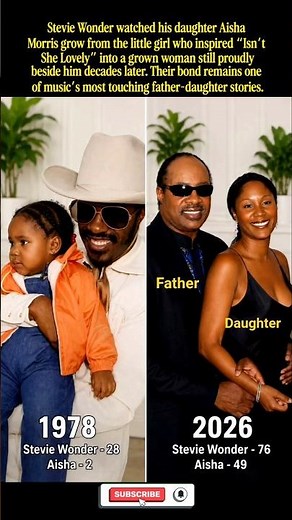 The Touching Transformation Of Stevie Wonder’s Daughter! #steviewonder #aisha