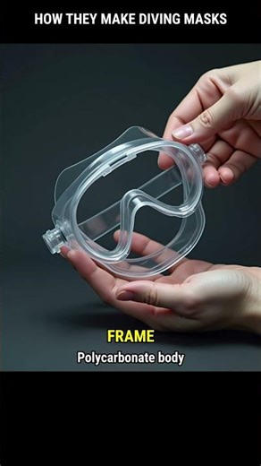 Diving Masks Use TEMPERED Glass That Won't Implode 🥽