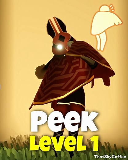 Peek Expression of the Returning Spirit, The Peeking Postman from the Season of Dreams. #thatskygame #skychildrenofthelight #sky星を紡ぐ子どもたち | ThatSkyCoffee