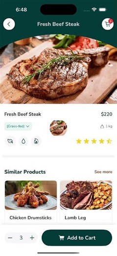 All-Mart — SwiftUI Animations That Feel Alive