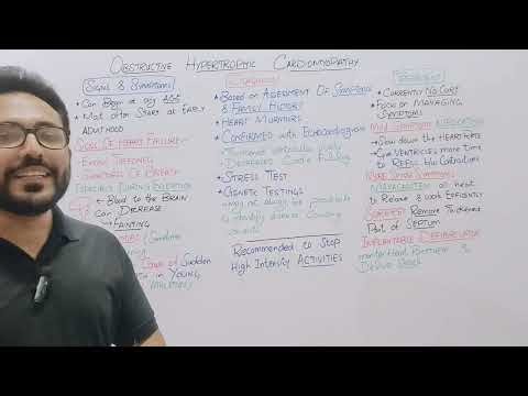 Obstructive hypertrophic cardiomyopathy | Causes , Symptoms , Diagnosis , Treatment & Pathology