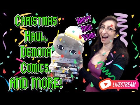 Gargoyles LIVE! LAST LIVE of 2025! Holiday hauls, Demona mini series talk, AND MORE!