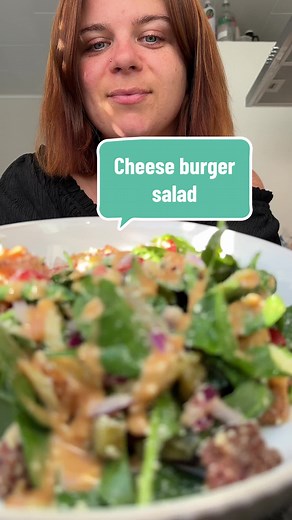 Leftover Cheeseburger Salad Recipe