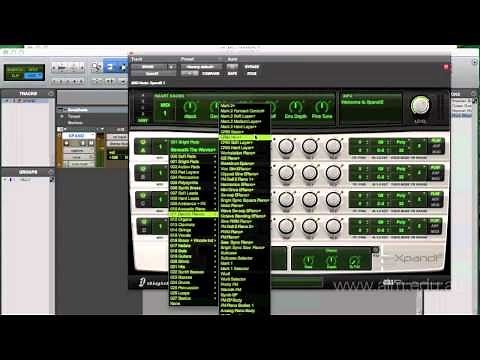 Pro tools 8 Tutorial - XPAND 2 - Pt 2