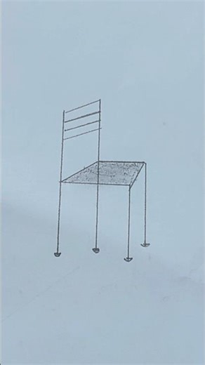 How to draw step by step chair // chair drawing#chair #chairdrawing