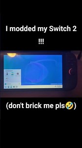I modded my Nintendo Switch 2 #trending