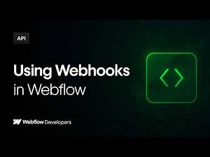 Using Webhooks in Webflow