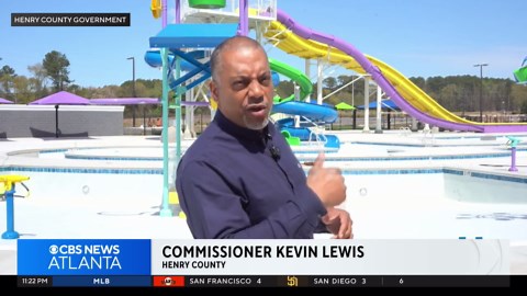 Henry County unveils new aquatic center: 30-foot slide, wave pool & more!