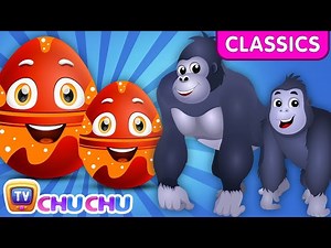 ChuChu TV Classics   Learn Baby Wild Animals & Animal Sounds  Surprise Eggs Wildlife Toys - Videos For Kids