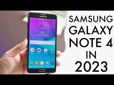 Samsung Galaxy Note 4 In 2023! (Still Worth Buying?) (Review)