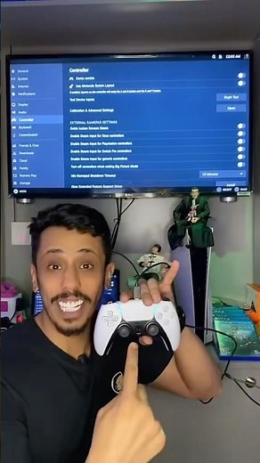 تغير لون الاضاءة اليد بلايستيشن5