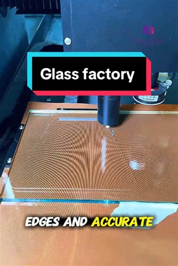 Precision Glass Cutting | Clean Edges & Accurate Sizes.Factory direct processing. OEM & ODM supported.#GlassCutting #PrecisionGlass #GlassProcessing #TemperedGlass#FactoryDirect
