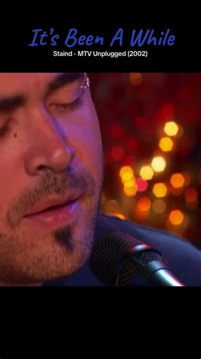 Staind Performs 'It's Been A While' Live on MTV Unplugged