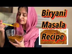 HOME MADE BIRYANI MASALA RECIPE | HOW TO MAKE BIRYANI MASALA | BIRYANI MASALA | DIPIKA KAKAR IBRHAIM