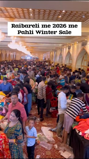 ᴘʀᴀᴊᴀᴘᴀᴛɪ_ꜱᴀɴᴊᴀɴᴀ on Instagram: "Thand badh rahi hai… par budget nahi! ❄️ Raebareli ki sabse dhamakedaar Winter & Wedding Sale — premium fashion, pocket friendly price! 3Jan - 4 Jan , bas shopping hi shopping! 🛍️🔥 . . . . . . #Raebareli_Vibes #RaebareliSale #WinterCollection #WeddingCollection #MegaSale Keywords - RaebareliShopping WinterFashion BudgetShopping PremiumQuality BrandedCollection LimitedStock HurryUp ShoppingTime FashionSale RaebareliDeals"