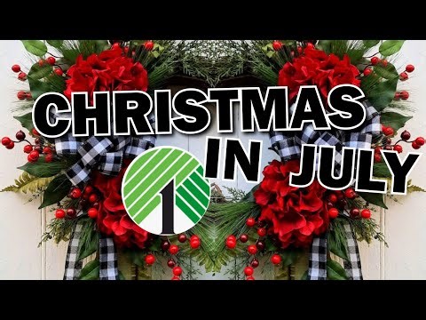 Christmas in July | Dollar Tree DIY Crafts