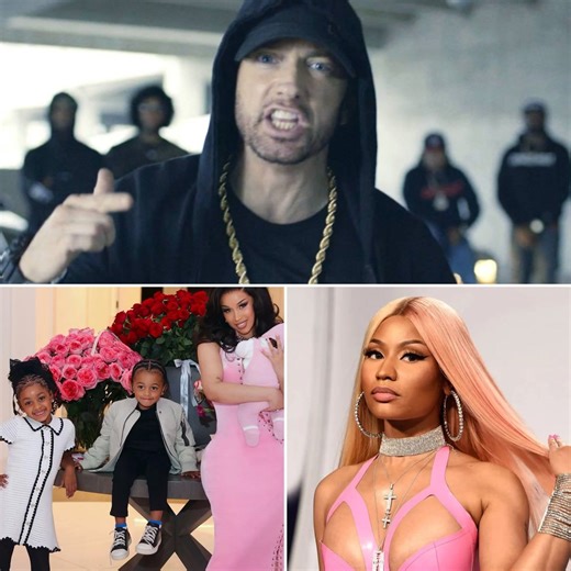 #Eminem has stepped into the ongoing feud between #CardiB and Nicki Minaj, and he didn’t mince words. After #nickiminaj allegedly mocked Cardi’s children, the rap icon blasted her for crossing a line. “Hip-hop is about competition, but it should stay on the mic,” Eminem said. “Dragging kids into it isn’t rap - it’s weakness. If your best shot is insulting children, you don’t deserve to call yourself a top rapper.” The statement quickly went viral. Cardi’s fans praised Eminem for speaking up, cal