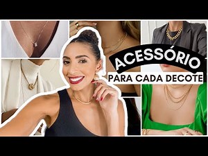 COMO USAR ACESSÓRIO PARA CADA TIPO DE DECOTE + COMO FAZER O ACESSÓRIO DURAR MAIS TEMPO