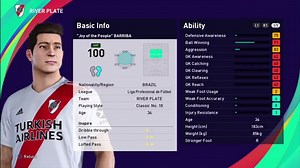 PES 2021 Become A Legend. Stats and skills.
