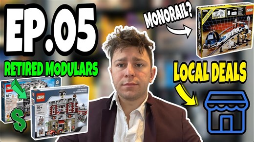 Where to Buy Retired LEGO Modulars | LEGO Monorail Tips and Collector Q&A