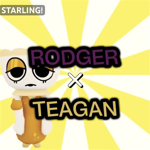 RODGER X TEAGAN 4EVA #roblox #dandysworld #ship #rodgerxteagan
