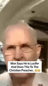 514K views · 2.3K reactions | Man Says He Is Lucifer And Does This To The Christian Preacher..  #reelsviral #fbreels #usa #reelsfb #reelsvideo #fyp #trendingreels #reels #UnitedStates | TwoJews Comedy | Facebook
