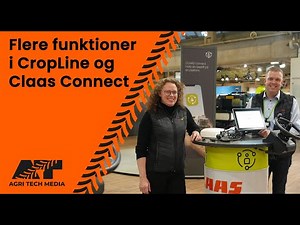 🇩🇰 Agromek 2024: Flere funktioner i CropLine og Claas Connect