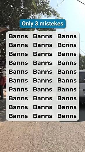 Spot 3 typos in the word Banns! | Riddlio