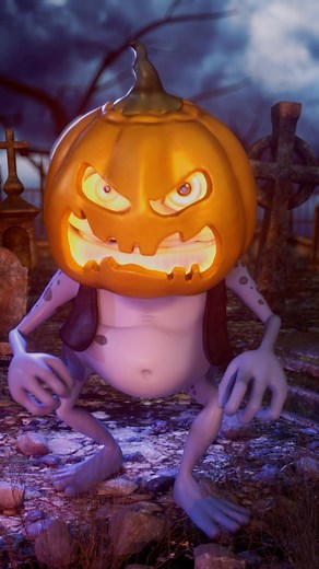 Crazy Frog on Instagram: "Trick or treat 🎃 #happyhalloween #scary #crazyfrog"