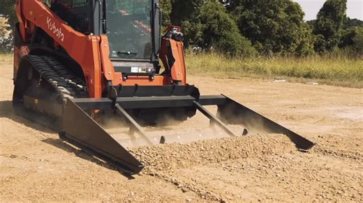 Level up your next project 💥⁠ ⁠ This durable SSQA skid steer grader attachment has a fixed triple-blade cutting edge for efficient spreading, leveling, and grading.⁠ ⁠ Now on sale during our Black Friday Early Access Event - don’t miss this deal⁠ ⁠ #blackfriday #skidsteer #tractor #farming | Titan Attachments
