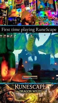 My first EVER RuneScape game! 🐉⚔️ RuneScape dragon wilds
