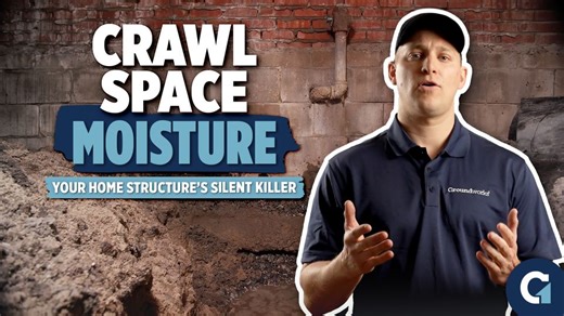 6.9K views · 65 reactions | Is moisture taking over your crawl space? It can lead to mold, pests, and foundation issues. Get ahead of the problem and protect your home with the right crawl space moisture solutions.  Learn more: https://ground.works/4itNeFa | Groundworks | Facebook