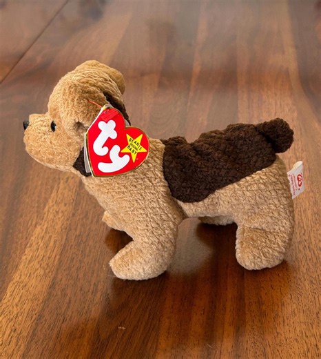 Vintage TY Beanie Baby Tuffy - 1996 Plush Puppy Dog Toy - Etsy