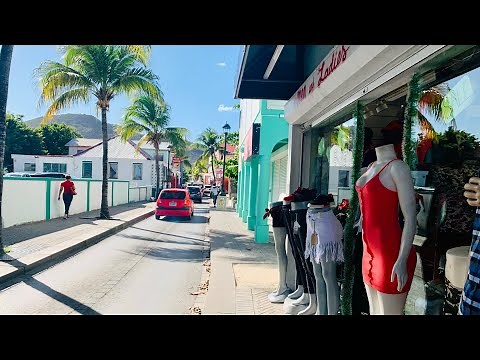 BACK STREET | Philipsburg St. Maarten | Updated Virtual Walking Tour | CaracolaBella